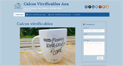 Desktop Screenshot of calcosvitrificables.com